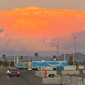 Extraña nube atemoriza los habitantes de Las Vegas 