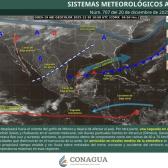 Frente fr&iacute;o 22 se retira y el 23 se aproxima: lluvias, viento y bajas temperaturas en el pa&iacute;s