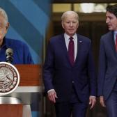 AMLO llama a Biden y Trudeau a no participar en guerra sucia en su contra