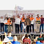 Arranca el Tren del Golfo: Américo Villarreal da banderazo a obra que conectará Nuevo Laredo-Saltillo- Cdmx