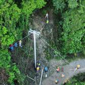 CFE restablece al 100% el suministro eléctrico en cinco estados afectados por las lluvias