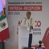 Presenta Américo Villarreal comité de enlace entrega-recepción 2022-2028 