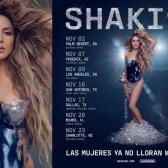 Shakira anuncia primeras fechas de su gira 