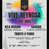 Impulsa Gobierno de Carlos Peña Ortiz el Vive Reynosa Fest 2025 con música, autos clásicos y arte