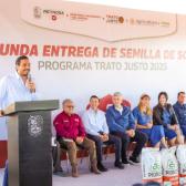 Reconocen verdadero apoyo del Alcalde Carlos Pe&ntilde;a Ortiz a las familias del campo