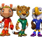 FIFA presenta a las mascotas oficiales del Mundial 2026: Maple, Zayu y Clutch