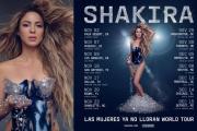 Shakira anuncia primeras fechas de su gira 