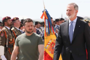 Felipe VI garantiza el apoyo de España a Ucrania 