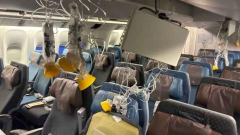 Un muerto y 30 heridos por las turbulencias en un vuelo entre Londres y Singapur