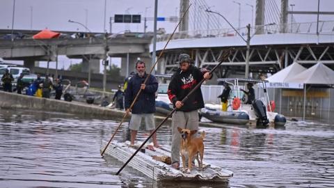 Más de 80mil personas han sido rescatadas en inundaciones de Brasil