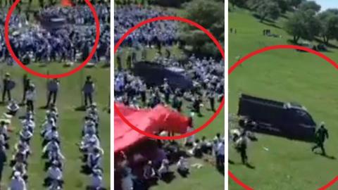 Camión de helados atropella a niños durante evento público en Kirguistán