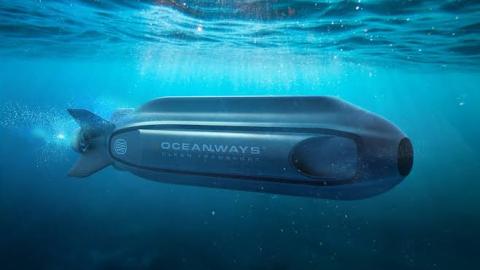 Desarrollan primer submarino qué limpia los plásticos del océano