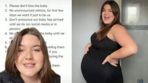 Viral: Madre publica TikTok con restricciones para conocer su bebé 
