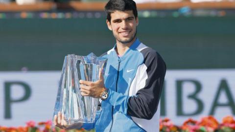 Carlos Alcaraz repite como campeón en Indian Wells