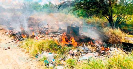 PC Matamoros reporta aumento en incendios de pastizales