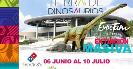 NotiGAPE - ¡Dinosaurios invaden Reynosa! Llega al Parque Cultural la  exposición 
