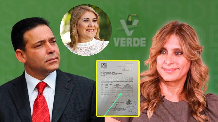 Maki y Geño registran candidaturas a Senaduría por el PVEM, aunque no en la misma fórmula