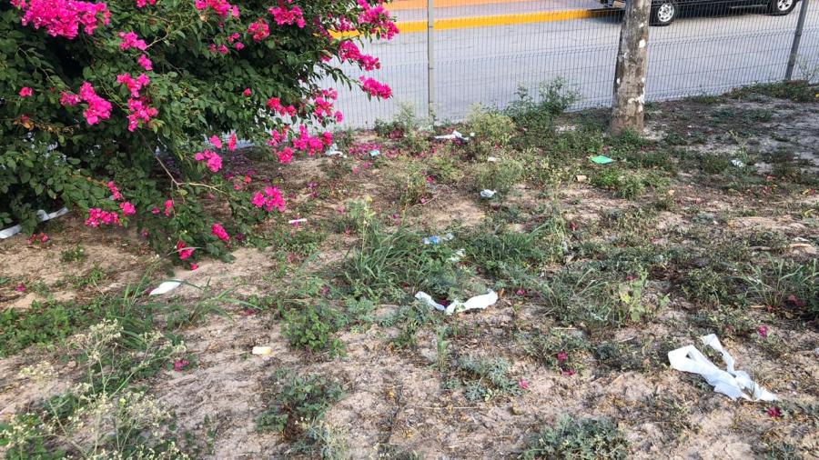 Contaminan migrantes el bordo del Río Bravo