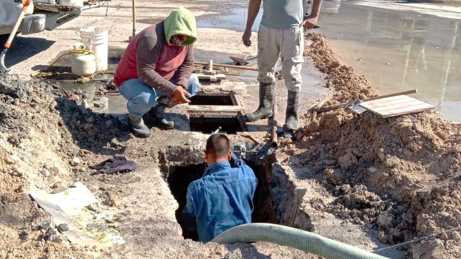 Mejora Comapa Reynosa servicio de agua potable en la colonia Villas de Imaq