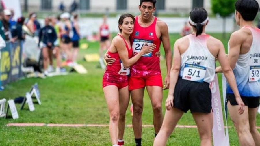 Mariana Arceo y Manuel Padilla consiguen plata en Copa del Mundo de Pentatlón Moderno
