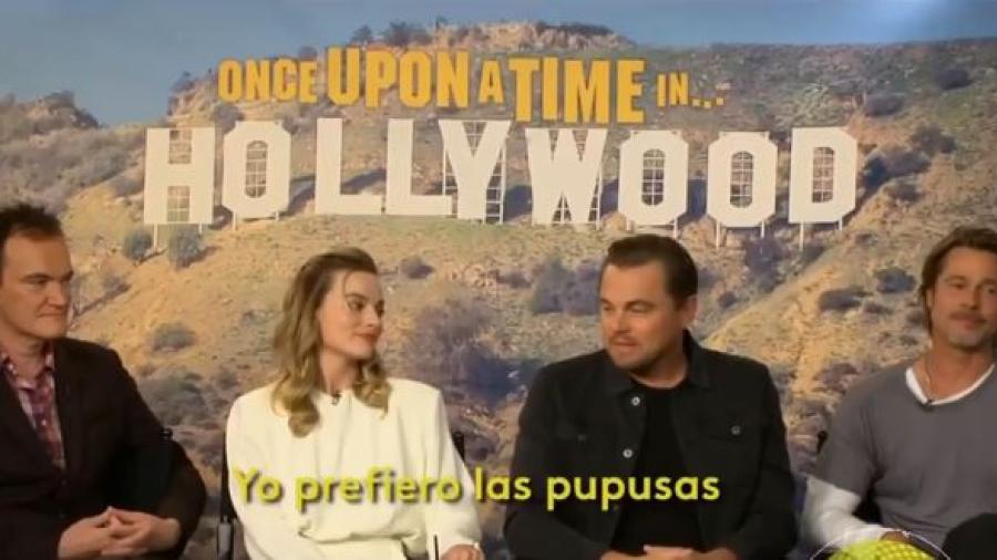 Asegura Leonardo DiCaprio que las pupusas son mejor que los tacos