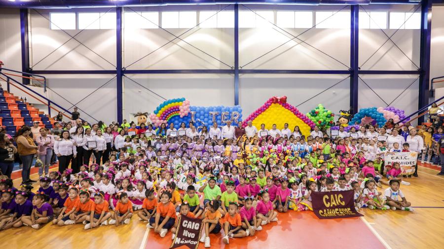 Realiza DIF Reynosa la Segunda Exhibición de rondas infantiles INTER-CAIC 2024