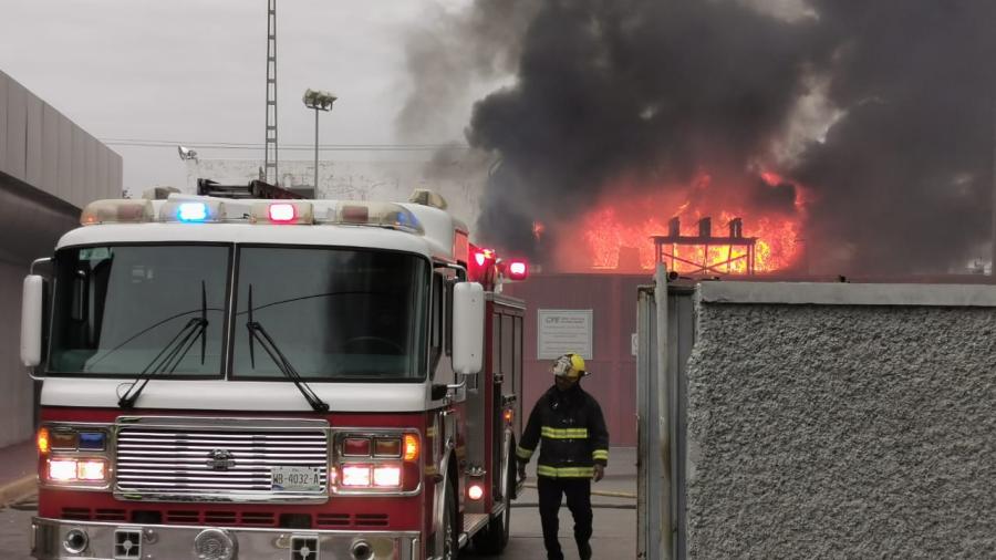 Se incendian instalaciones de CFE en Nuevo Laredo