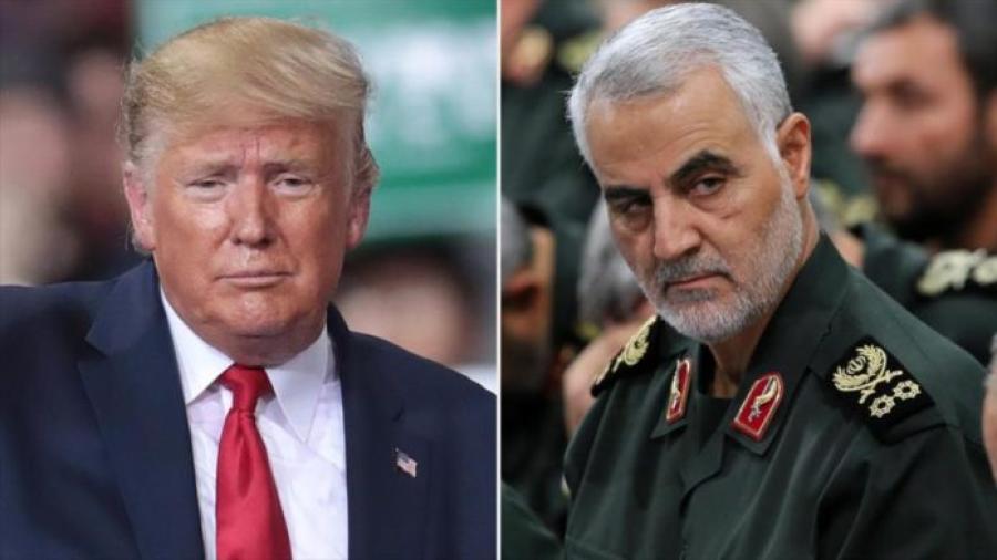 Irán emite orden de arresto contra Trump por asesinato del general Soleimani