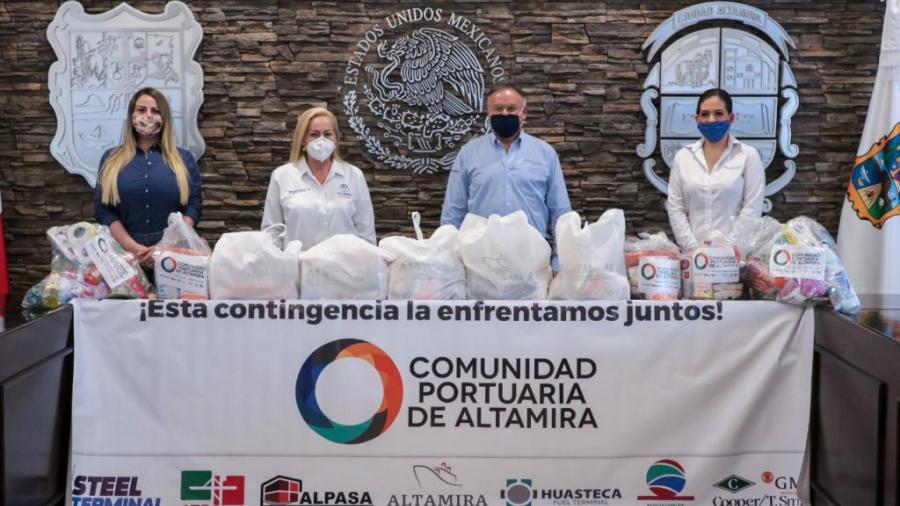 Más empresarios de Altamira se unen a acciones de apoyo a afectados por pandemia