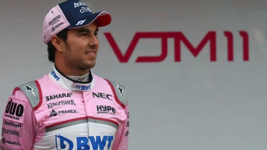 “Checo” Pérez mejora y es noveno en tercera práctica en Bakú