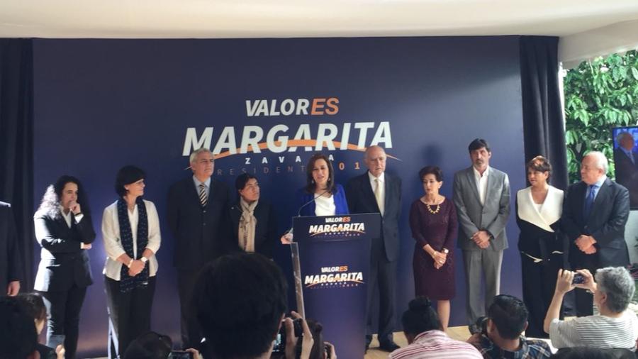 Margarita Zavala presenta consejo político para el proceso electoral