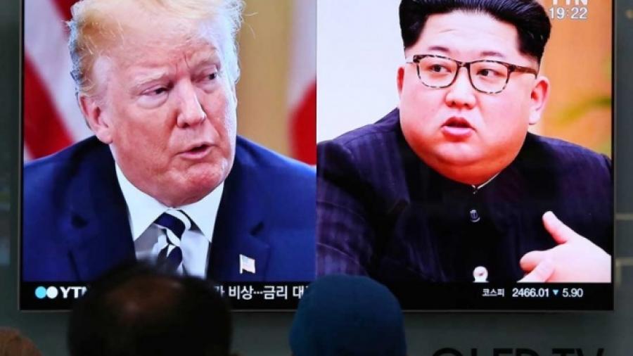 Llegan Trump y Kim Jong-un a Singapur para cumbre 