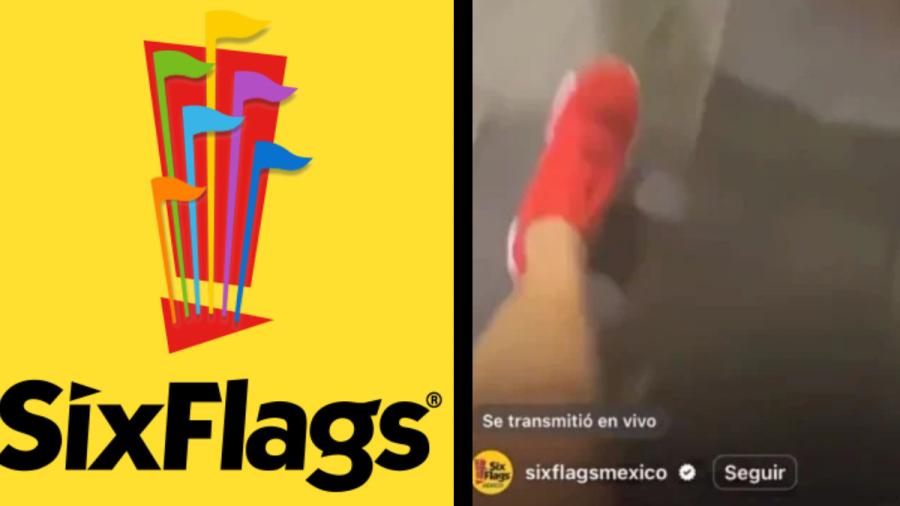 Extraña transmisión de Six Flags México genera confusión y se hace viral en redes