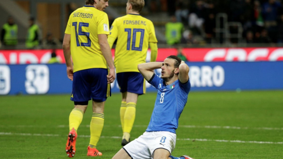 ⚽ Italia queda FUERA DEL MUNDIAL al empatar a cero con Suecia (global 0-1), equipo que se clasifica a Rusia 2018