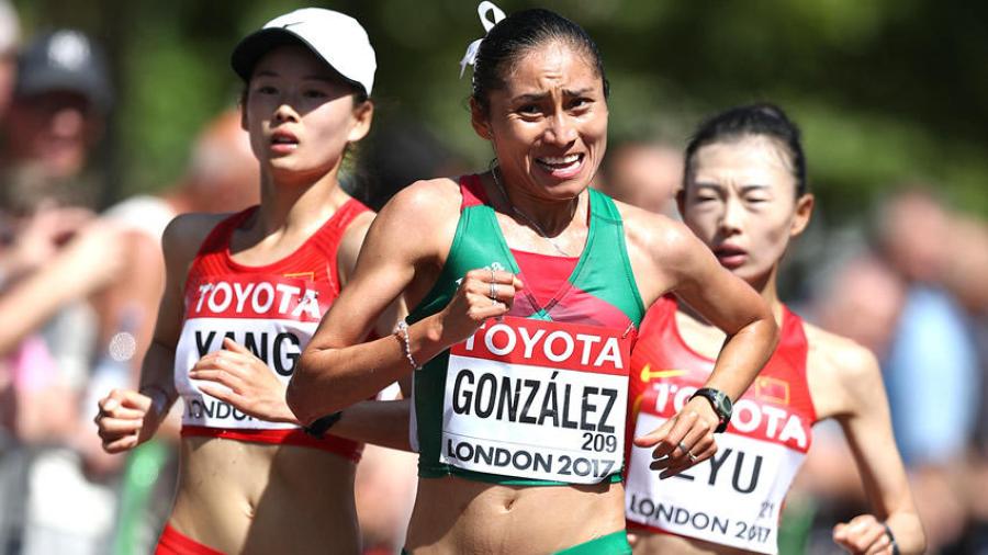 Lupita González se lleva la medalla de plata en Mundial de Atletismo