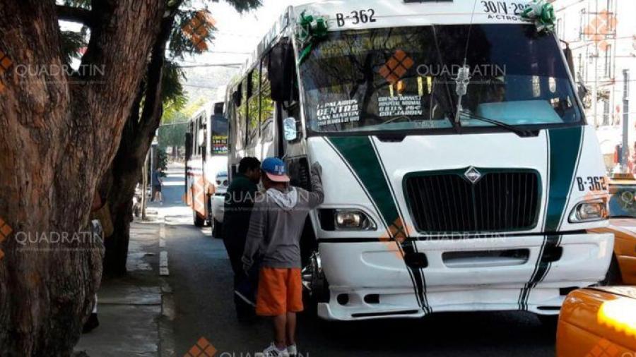 Transportistas de Oaxaca solicitarán aumento a tarifas