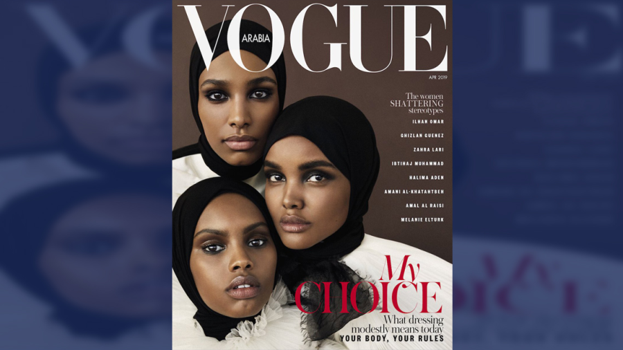 Primera portada de Vogue de un grupo con hiyab
