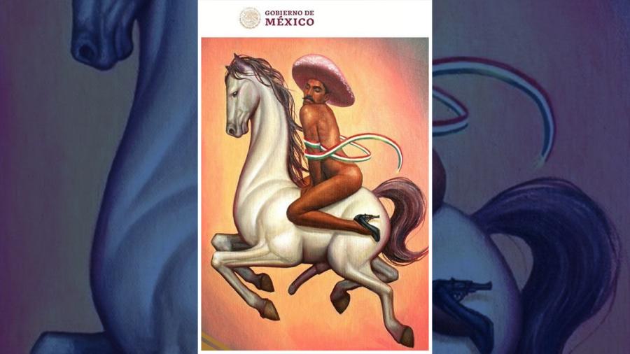 Familia Zapata busca demandar a artista por pintura de Emiliano Zapata