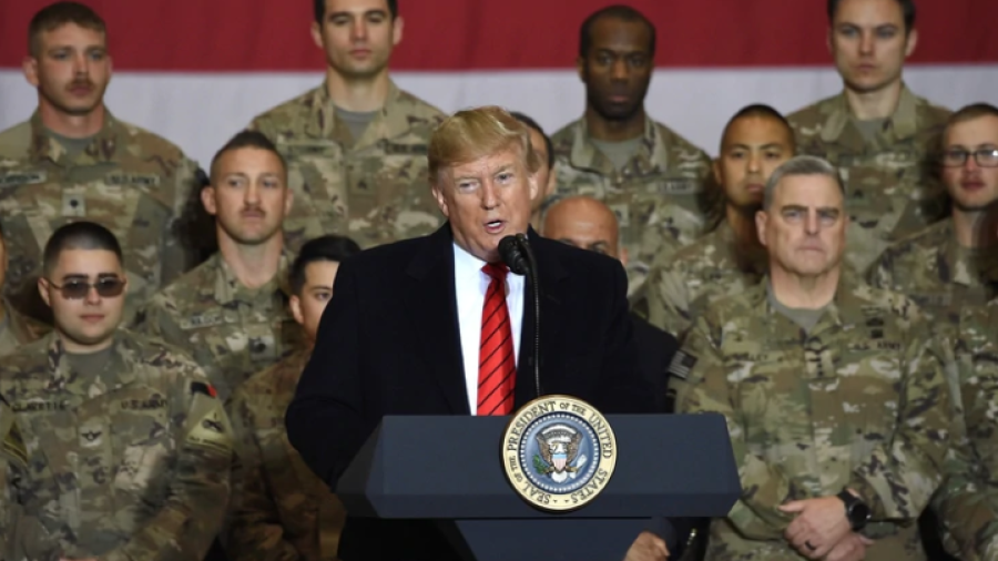 Trump visita Afganistán por primera vez en su mandato