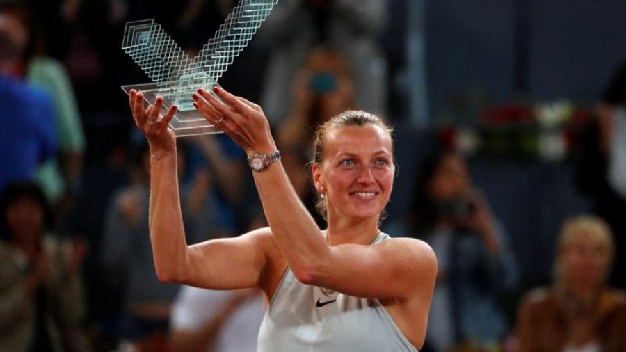 Petra Kvitova logra tricampeonato en Mutua Madrid Open