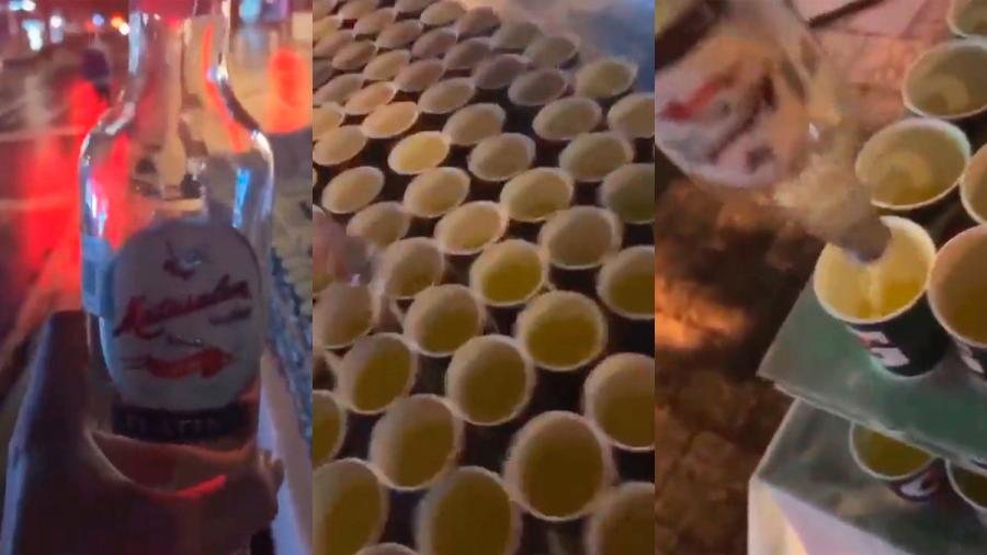  Investigan a hombre que vertió alcohol a bebidas del Maratón CDMX