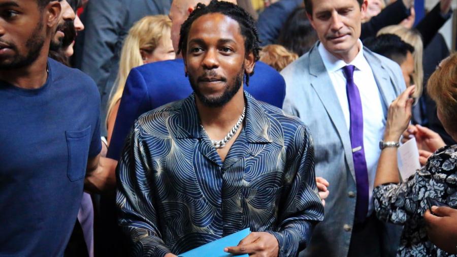 Kendrick Lamar acepta el Premio Pulitzer