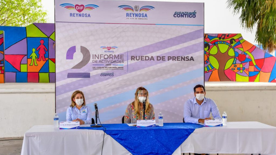 DIF Reynosa apoya con más de 31 mil despensas a familias vulnerables durante pandemia