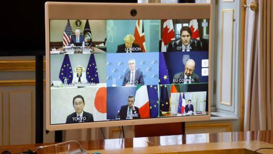 El G7 se compromete a rebajar la dependencia energética de Rusia
