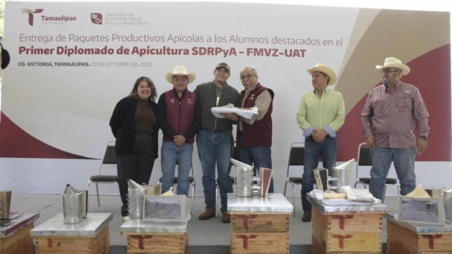 Fortalecen nuevos apicultores el campo tamaulipeco