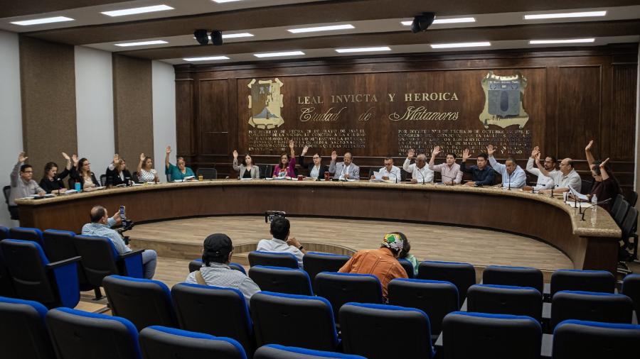 Encabeza Alcalde Dr. Rubén Sauceda septuagésima octava sesión de Cabildo