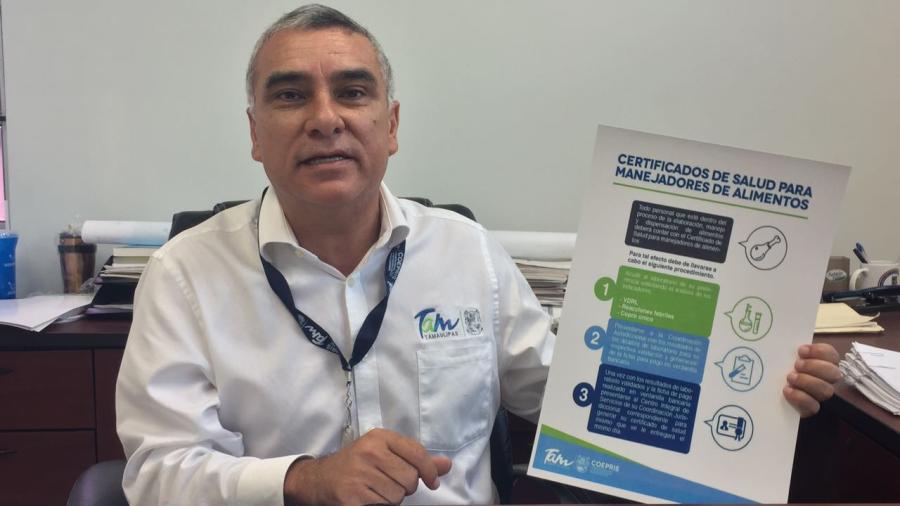 Certifica Coepris a manipuladores de alimentos