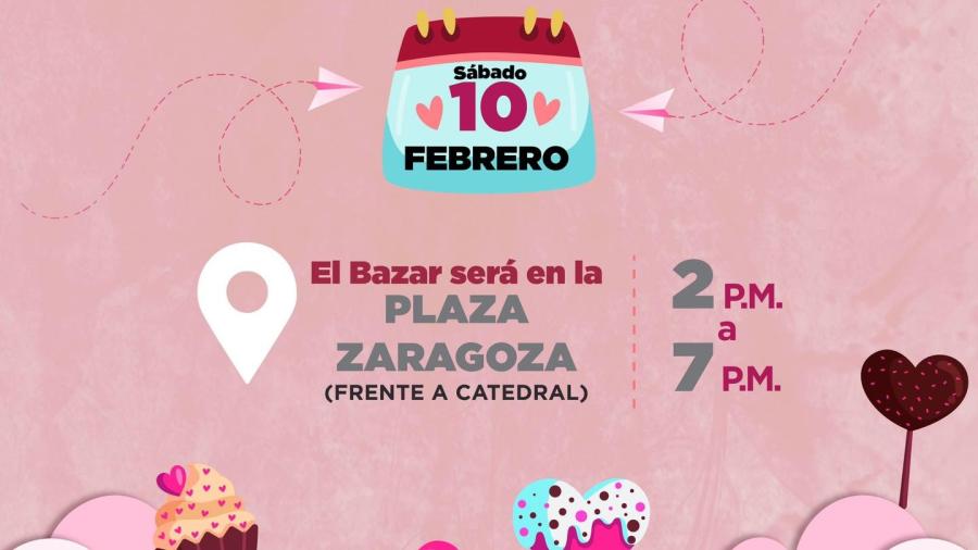 Invitan a Bazar UNE edición San Valentín