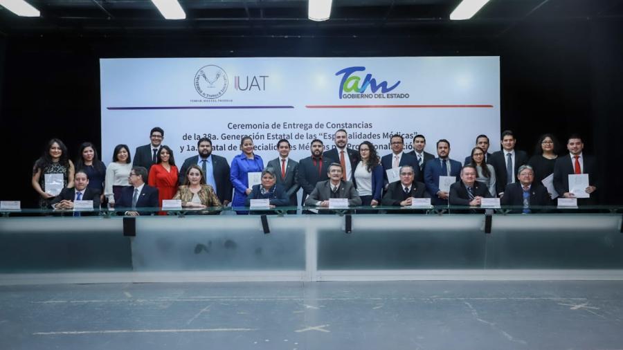 Egresa primera generaci&oacute;n de m&eacute;dicos especialistas formados por el Gobierno de Tamaulipas