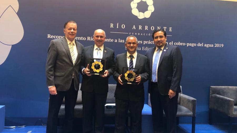 Premian a la JAD a nivel nacional por Mejores Prácticas de “Cobro-Pago” de Agua Durante el 2019